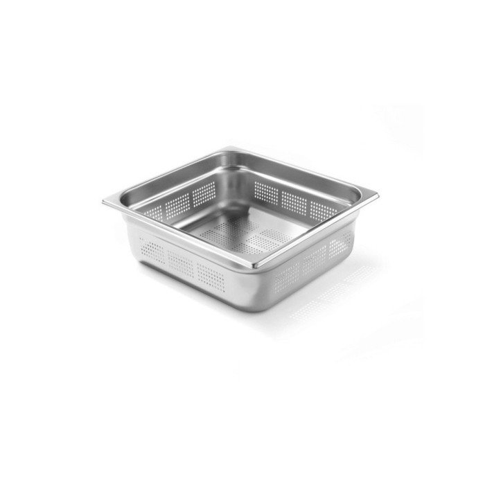 PERFORATED GN CONTAINER 2/3-200 18.0L QUALIPLUS STAINLESS STEEL