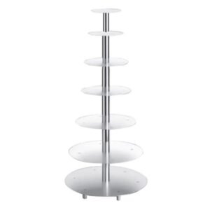 CAKE STAND 7 TIERS ALUMINIUM