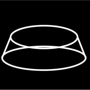 64 MINI OVALS 57X65X1,2CM 60X40CM FLEXIPAN