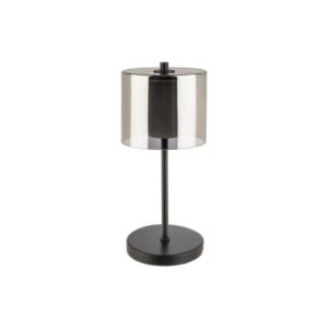 ANTON TABLE LAMP MIRRORED LOOK METAL APS