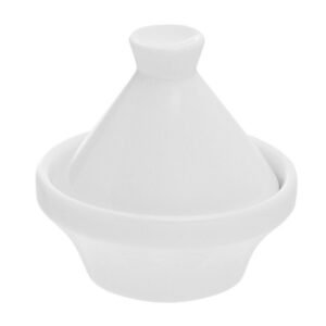 Appetiser glass round white porcelain 7 cm Playtime Pro.mundi