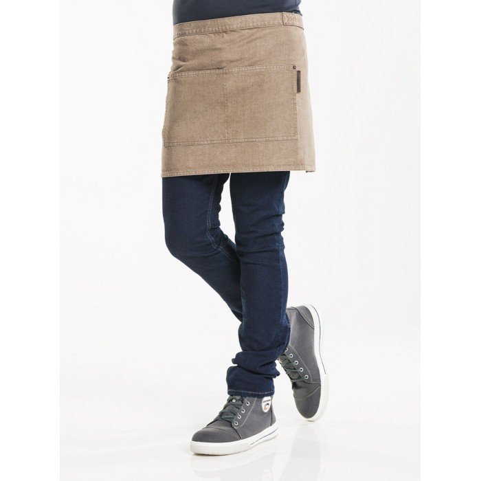DENIM APRON BASE MUD W80XL40CM 100% COTTON Base Chaud Devant