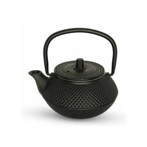 ARARE TEAPOT BLACK L18XW15XH9CM 80CL CAST IRON KORIN