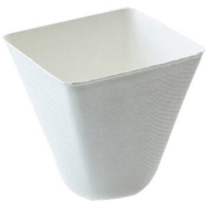 BAGASTRO CONICAL CUP PACK OF 40 SUGAR CANE/WOOD PULP L5 X W5 X H4.5CM 6CL