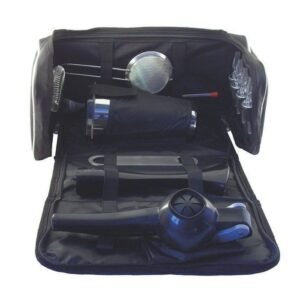 BARTENDER BLACK CUBE SYNTHETIC LEATHER CASE 1+12PCS