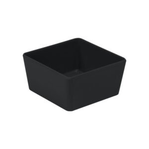 BENTO BOX SMALL INSERT BLACK L9.6XW9.6XH4.8CM MELAMINE TOKYO