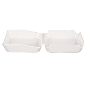 BETTER BURGER WHITE BOX 30.5X15.3XH3.8CM MELAMINE