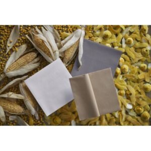 Napkins brown non-woven 40x40 cm Bio Dunisoft Duni (60 units)