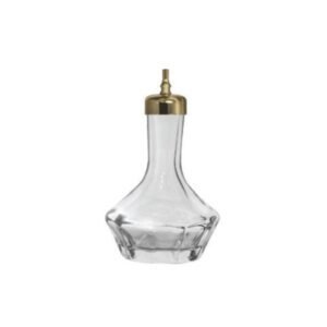BITTER DASH BOTTLE 5CL GOLD CAP SST TEMPERED GLASS