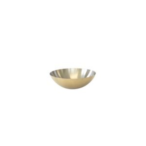 Bowl brass gold Ø 21.5 cm 7 cm Tilt Craster