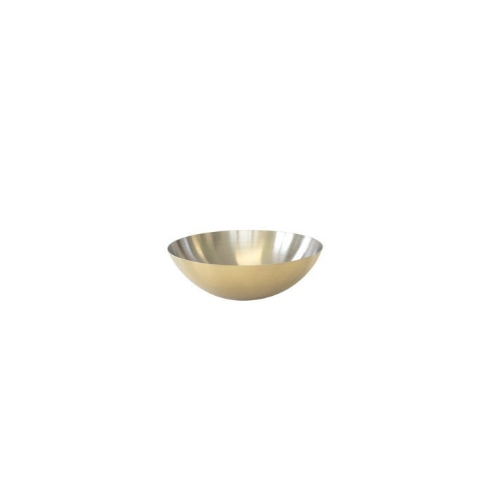 Bowl brass gold Ø 21.5 cm 7 cm Tilt Craster