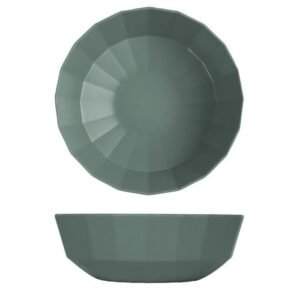 BOWL DARK GREEN SPECKLED Ø28.8CM H9.8CM MELAMINE DUBAI CREATIVE
