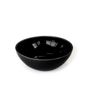 Bowl glass black Ø 28.5 cm 10 cm Tilt Craster
