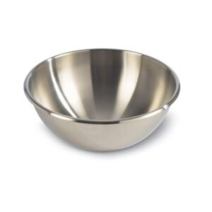 Semi-spherical basin stainless steel Ø 40 cm 20 cm 16.8 L