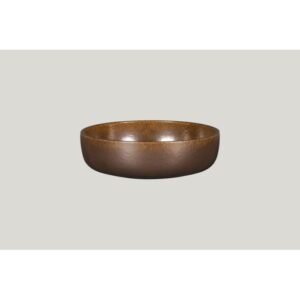 Bowl round bronze porcelain Ø 20 cm Rakstone Ease Rak