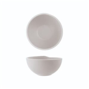 BOWL ROUND MATT WHITE Ø20CM H7.5CM 120CL MELAMINE COPENHAGEN CREATIVE
