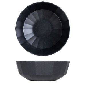 BOWL SPECKLED BLACK Ø28.8CM H9.8CM MELAMINE DUBAI CREATIVE