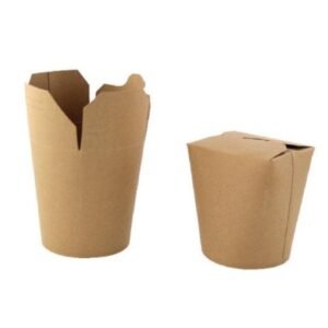 BOX KRAFT ROUND SLIT CLOSING PACK OF 50 L7 X W8.7 X H10CM 50CL