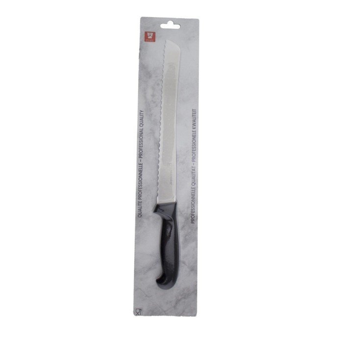 bread-knife-25-cm-stainless-steel-polypropylene-pp-black-serrated-procooker