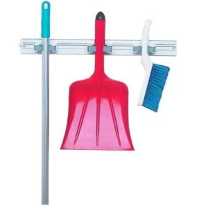 WALL HANGER FOR BROOMS/SCOOP 3 CLIPS
