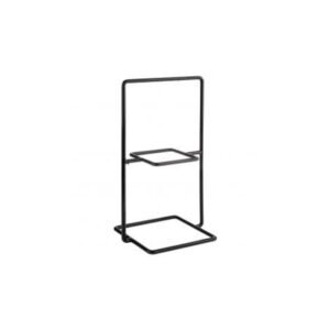 BUFFET STAND BLACK L23XW19XH40.5CM METAL APS
