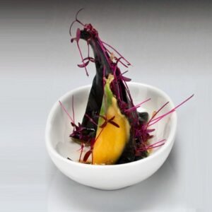 BUTTER DISH 9CM PORCELAIN NANO RAK