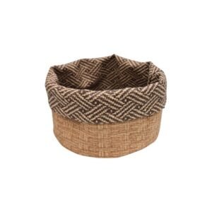 CAMEL/CAMEL VANILLA REVERSIBLE ROUND BASKET Ø15CM SONOCLEAN