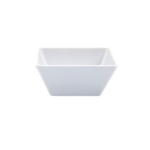 CANON WHITE DEEP SQUARE BOWL L18 X W18 X H8.5CM MELAMINE