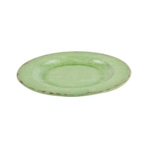 CASABLANCA GREEN PLATE Ø28 CM MELAMINE DALEBROOK