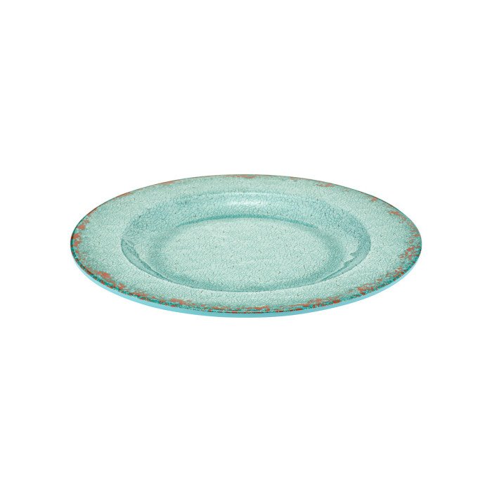CASABLANCA PLATE BLUE Ø 28CM MELAMINE DALEBROOK