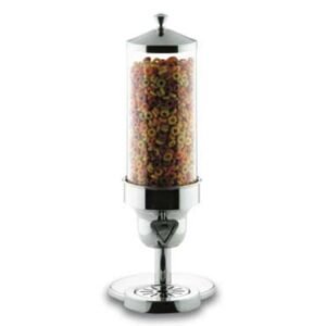 CEREAL DISPENSER SINGLE TUBE ODIN CHROME PLATED