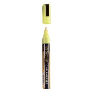 CHALK LIQUID MARKER MEDIUM 2-6MM YELLOW