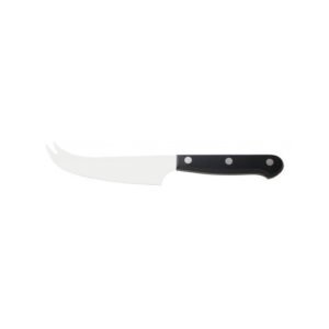CHEESE KNIFE BLADE BLACK POM HANDLE KNIFE L STAINLESS STEEL