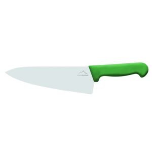 Chef's knife/ wide blade 20 cm stainless steel polypropylene (pp) plain coloured Pro.cooker