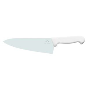 Chef's knife/ wide blade 20 cm stainless steel polypropylene (pp) plain coloured Pro.cooker