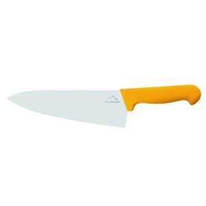 Chef's knife/ wide blade 20 cm stainless steel polypropylene (pp) plain coloured Pro.cooker