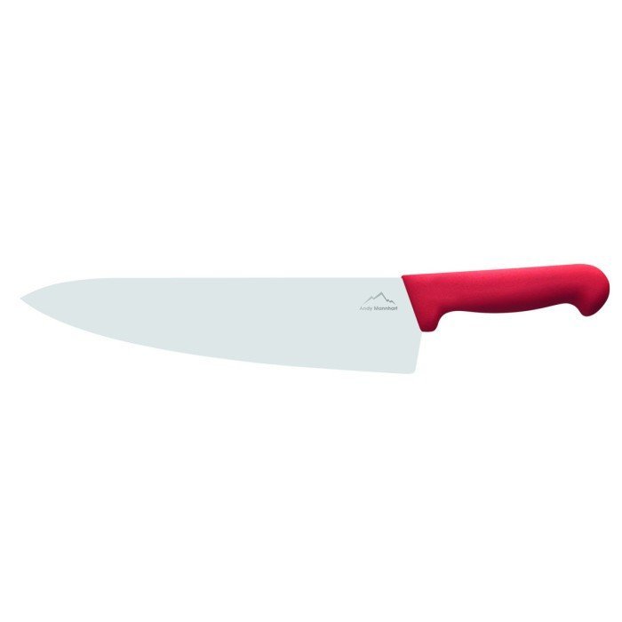 Chef's knife/ wide blade 26 cm stainless steel polypropylene (pp) plain coloured Pro.cooker