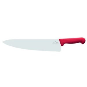 Chef's knife/ wide blade 30 cm stainless steel polypropylene (pp) plain coloured Pro.cooker