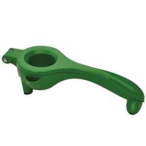 CITRUS SQUEEZER DRAINING SPOUT & HOLDER GREEN COATED ZINC ALLOY