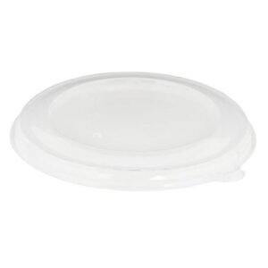 CLEAR HOT LID FOR ROUND BOWL D15CM PACK OF 100 BEPULP PP