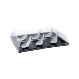 CLEAR LID 1/1 PACK OF 50 TEXTURA ATLAS
