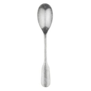 COFFEE SPOON THICK. 3.5MM STAINLESS STEEL FIDDLE VINTAGE CHARINGWORTH