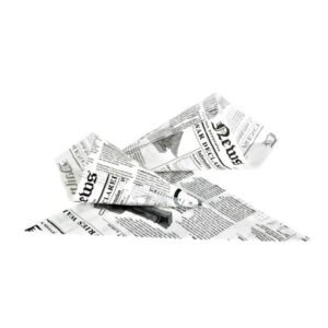 CONE NEWSPAPER GREASEPROOF PAPER PACK OF 1000 L22 X W22 X H31CM 66CL