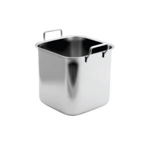 CONTAINER WITHOUT LID SQARE 3.5L STAINLESS STEEL BAIN MARIE