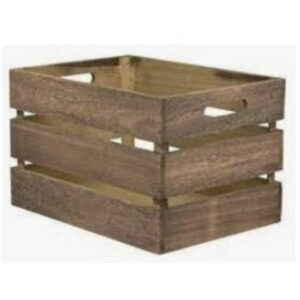 CRATE L33X24.2XH21CM WOODEN VINTAGE