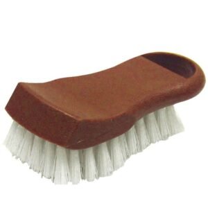 CUTTING BOARD CLEANING BRUSH L15X6.4CM BROWN