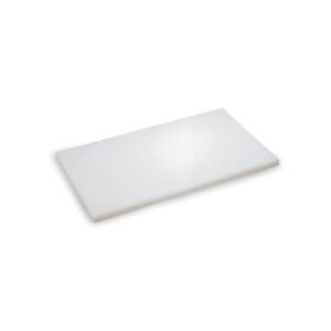 Cutting board high-density polyethylene (HDPE) white 60x40 cm Pâtissier without laughs not reversible Pro.cooker