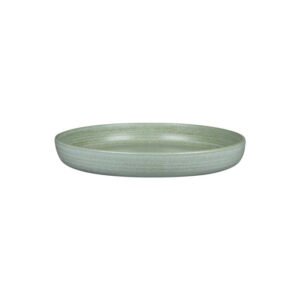 DEEP COUPE PLATE Ø20CM AQUA GREEN PORCELAIN SELVA RAK