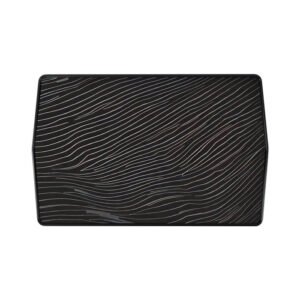 DESSERT BENTO LID BLACK L31.4XW20.2XH1CM MELAMINE TOKYO