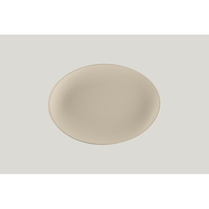 Dish oval Argila Decor porcelain 32 cm Earth Rak